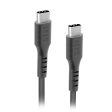 SBS USB-C til USB-C Kabel - 1.5 Meter - 25W (PD) - Sort Fashion