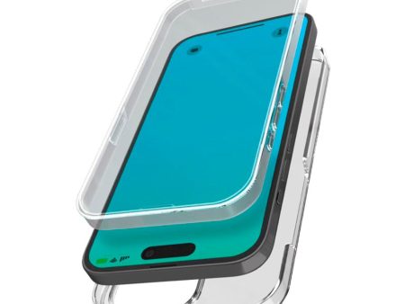 SBS iPhone 15 Full Body Cover - Gennemsigtig For Sale