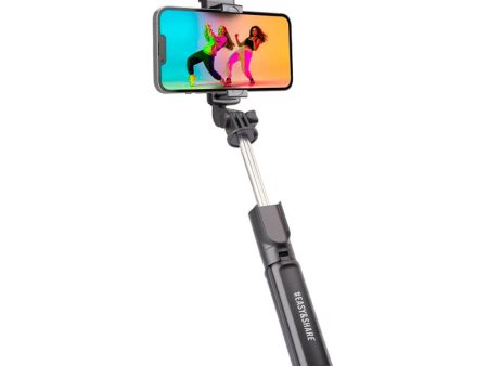 SBS Universal Selfie Stang m. Indbygget LED & Tripod - Max Mobil: 60 - 90mm - Sort Supply