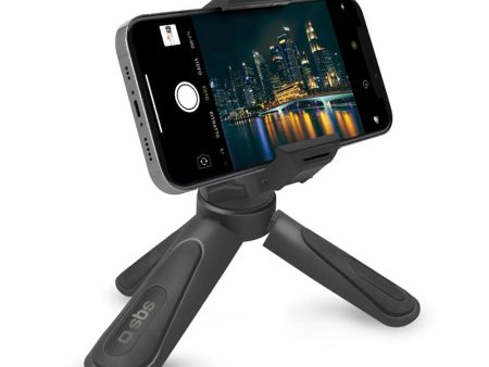 SBS Tripod Pro til Smartphone - Maks Mobil: 55 - 88mm - Sort Fashion