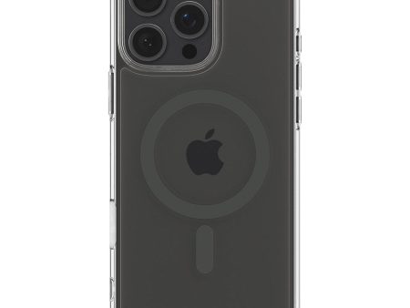 iPhone 16 Pro Max Spigen Ultra Hybrid T Cover - MagSafe Kompatibel - Gennemsigtig   Grå For Sale