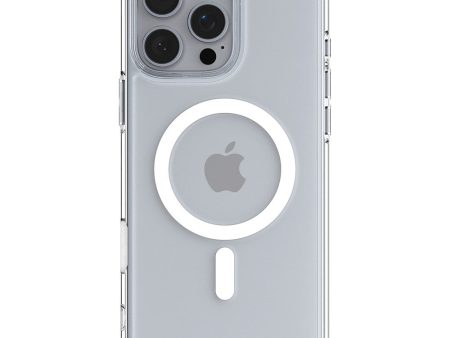 iPhone 16 Pro Max Spigen Ultra Hybrid T Cover - MagSafe Kompatibel - Gennemsigtig   Hvid Fashion