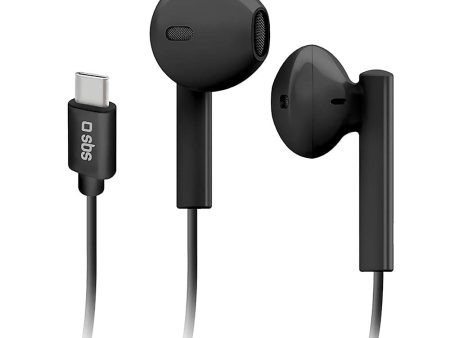 SBS Studio Mix 65 Hovedtelefon In-Ear m. USB-C & Mikrofon - Sort Discount