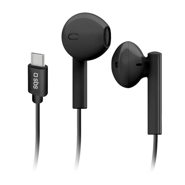 SBS Studio Mix 65 Hovedtelefon In-Ear m. USB-C & Mikrofon - Sort Discount