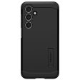 Samsung Galaxy S24 FE Spigen Tough Armor Cover m. Kickstand - Sort Sale