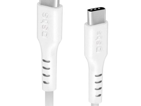 SBS USB-C til USB-C Kabel - 1.5 Meter - 480 Mbit s - Hvid Online Hot Sale