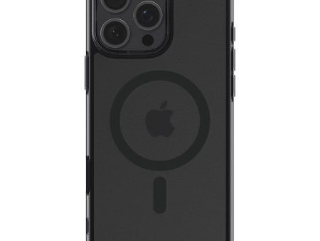 iPhone 16 Pro Spigen Ultra Hybrid T Cover - MagSafe Kompatibel - Mat Gennemsigtig   Sort Discount