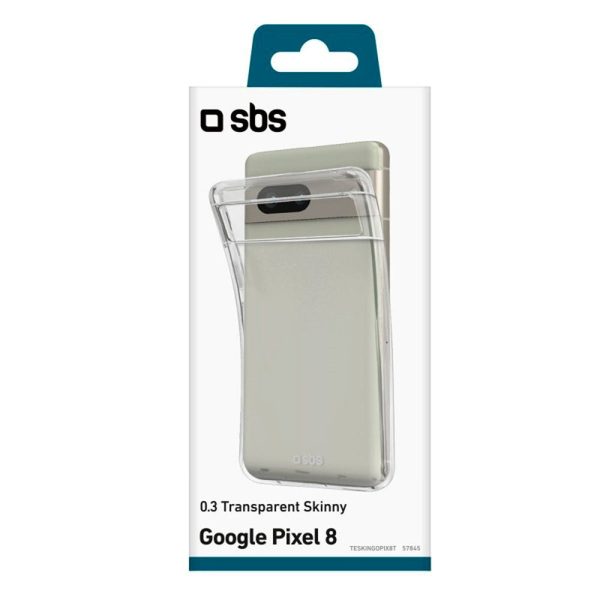 SBS Google Pixel 8 Skinny Cover - Gennemsigtig Online Sale