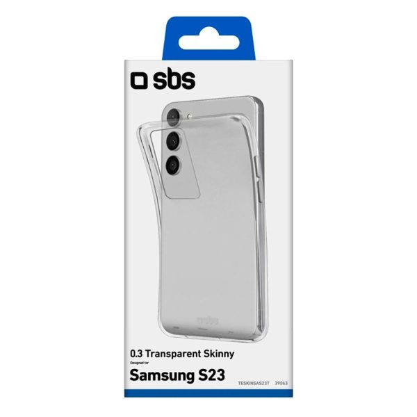 SBS Samsung Galaxy S23 Skinny Cover - Gennemsigtig Online