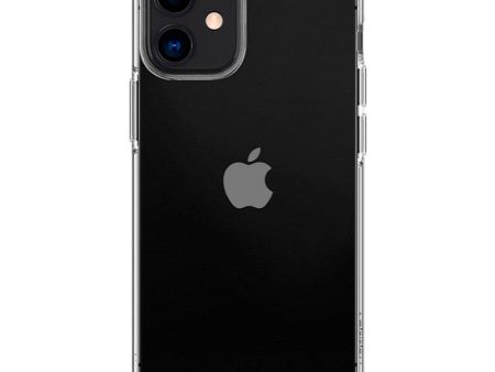 iPhone 12 Mini Spigen Liquid Crystal Cover - Gennemsigtig For Sale