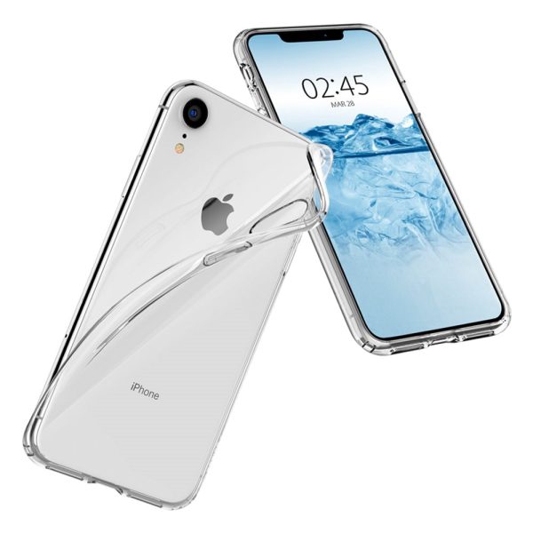 iPhone XR Spigen Liquid Crystal Cover - Gennemsigtig Supply