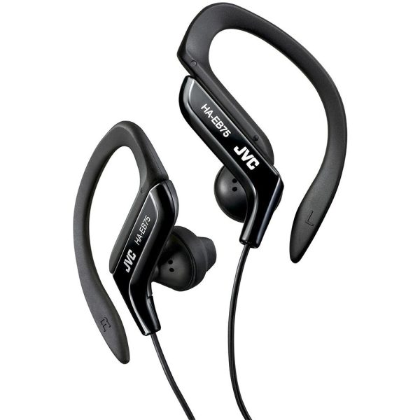 JVC HA-EB75 In-Ear Sports Headset m. Jackstik - Sort Discount