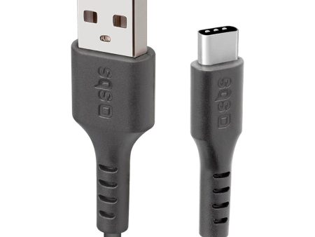 SBS USB-C Kabel - 2 Meter - 480 Mbit s - Sort Cheap