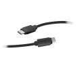 SBS USB-C til USB-C Kabel - 1.5 Meter - 25W (PD) - Sort Fashion