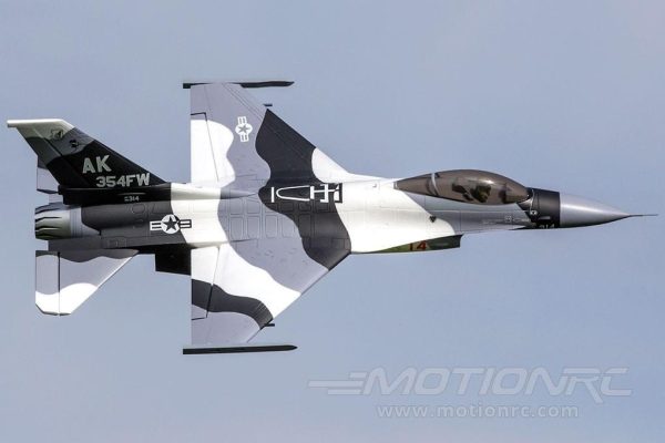 Freewing F-16 V2 Arctic Camo 70mm EDF Jet - ARF PLUS For Sale