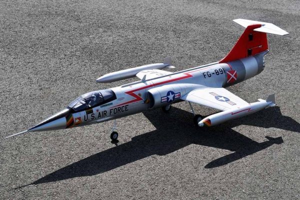 Freewing F-104 Starfighter Silver 70mm EDF Jet - PNP Online