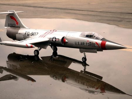 Freewing F-104 Starfighter Silver 90mm EDF Jet - ARF PLUS Supply