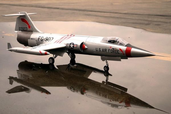 Freewing F-104 Starfighter Silver 90mm EDF Jet - ARF PLUS Supply