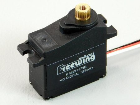 Freewing 17g Digital Hybrid Metal Gear Reverse Servo with 550mm (22 ) Lead For Sale