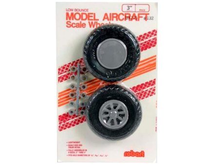 Robart 76.2mm x (3 ) Diamond Treaded PU Rubber Wheels for Multiple Axle Sizes (2 Pack) Online Sale