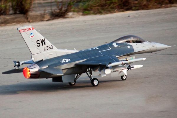 Freewing F-16C Super Scale 90mm EDF Jet - ARF PLUS Online now