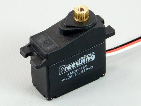 Freewing 17g Digital Hybrid Metal Gear Reverse Servo with 300mm (12 ) Lead Online Hot Sale