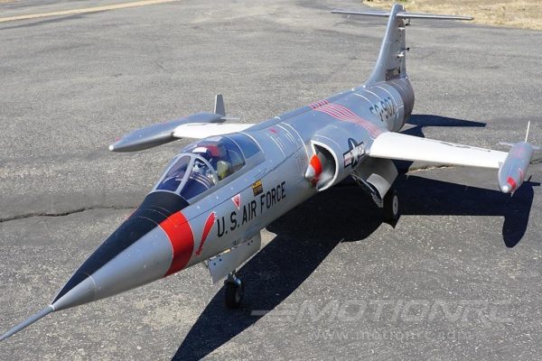 Freewing F-104 Starfighter Silver 90mm EDF Jet - ARF PLUS Supply