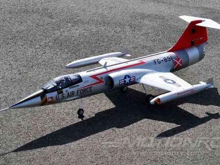 Freewing F-104 Starfighter Silver 70mm EDF Jet - ARF PLUS Supply