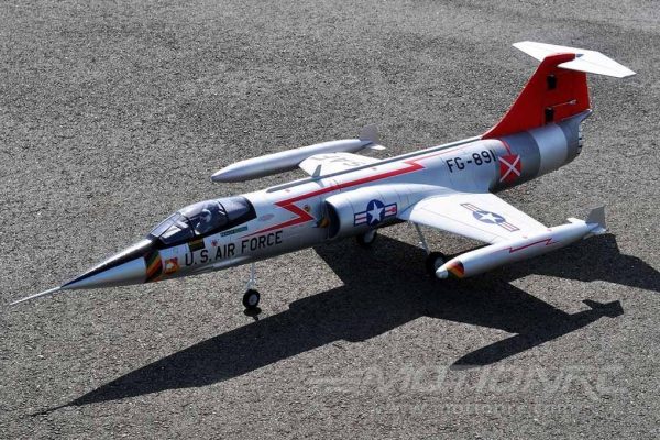 Freewing F-104 Starfighter Silver 70mm EDF Jet - ARF PLUS Supply