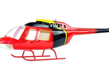 Roban B206 Jet Ranger News 700 Size Scale Helicopter Conversion - KIT Hot on Sale