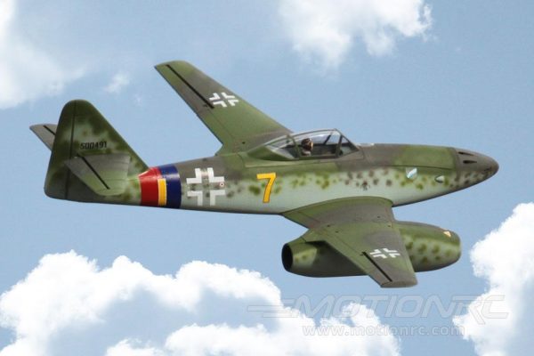 Freewing Messerschmitt Me 262  Yellow 7  V2 Twin 70mm EDF Jet - PNP Discount