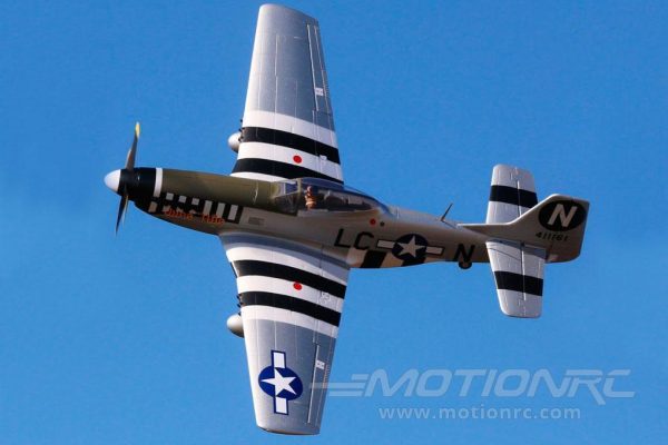 E-flite P-51D Mustang BNF Basic V2 with AS3X® 1.2m (48 ) Wingspan - BNF Online