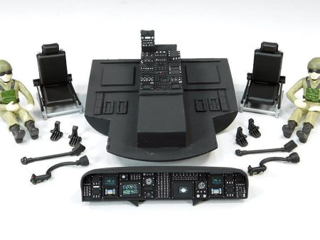 Roban 500 Size UH-60 Black Hawk Complete Cockpit Set Online Hot Sale