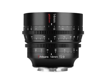 7Artisans 14mm T2.9 Full Frame Cine Lens E L Z R mount Sale