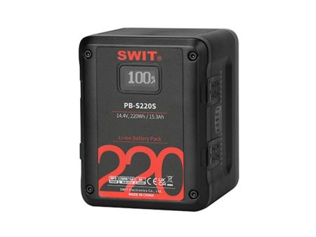 SWIT 220Wh Multi-sockets Square Digital Battery Pack Discount