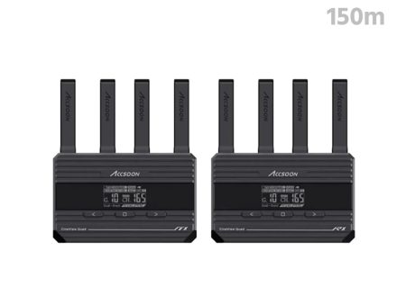 Accsoon CineView Quad SDI&HDM Wireless Transmission System 150m 500ft Hot on Sale