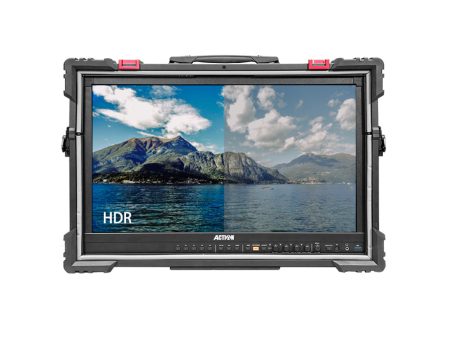 RUIGE-ACTION AT-2400HR 4K HDR 24 inch Monitor With Armor No.2 Case For Discount