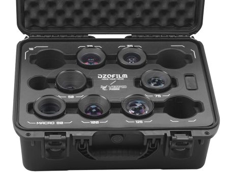 DZOFILM 10-Lens Hard Case for VESPID Primes Cinema Lens For Discount