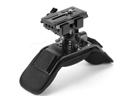 CGPro Shoulder Mount With Manfrotto Quick Release Plate Assembly & Adjustable 15mm Railblock Fashion