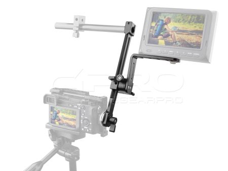 CGPro EVF Mount LCD Monitor Support with 15mm Rod Clamp Online now