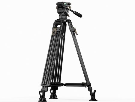 TiLTA CT08A 75mm Cine Fluid Head with 2-Stage One Touch Carbon Fiber Tripod Legs (8KG) Fashion