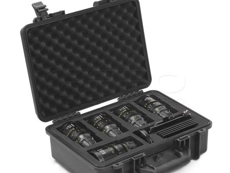 CINECASEPPRO 5 Lens Hard Case For DZOFILM Vespid Prime Supply