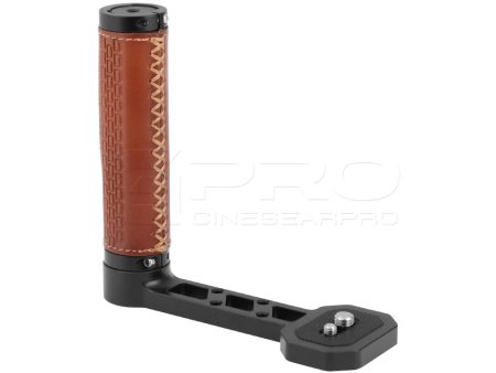 CGPro Side Handgrip (Leather-covered) L Type For DJI Ronin-S   SC & Zhiyun Crane 2   V2 Stabilizer Gimbals For Cheap