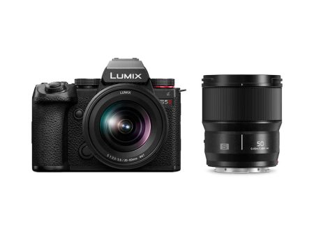 Panasonic LUMIX S5ii Camera  with Lumix S 20-60mm and 50mm Lens For Discount