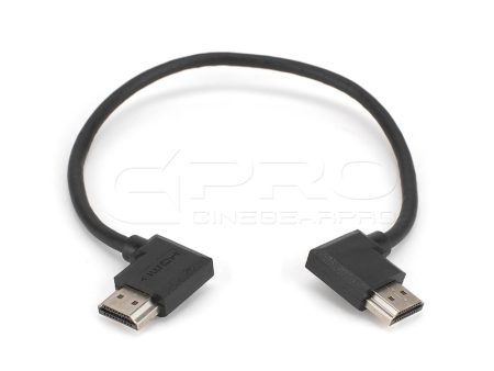 CGPro 90 degree Right Angled HDMI Cable Type A To Type A Version 1.4 Online now