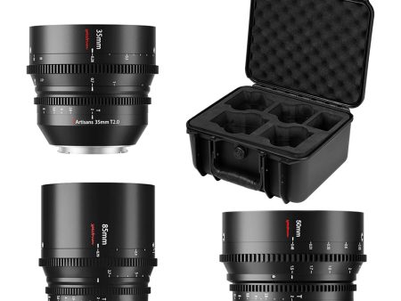 7Artisans 35mm 50mm 85mm T2.0 Full Frame Cine Lens E L Z mount Online