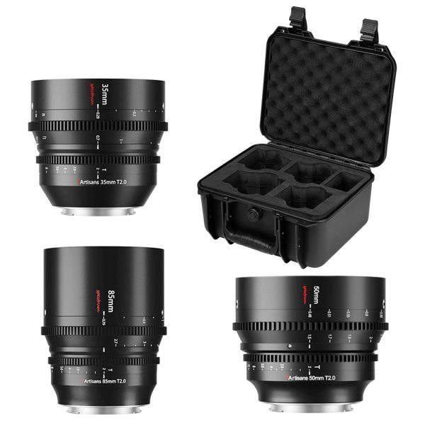 7Artisans 35mm 50mm 85mm T2.0 Full Frame Cine Lens E L Z mount Online