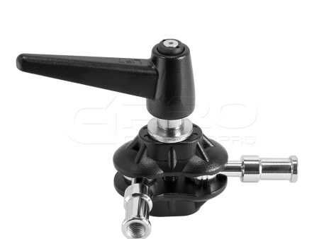 CINEGRIPPRO G02004 Double Ball Joint Adapter 1 4  - 20 Female & 3 8   Supply