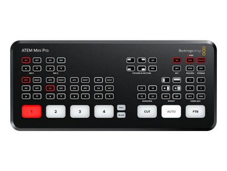 Blackmagic Design ATEM MINI PRO HDMI Live Stream Switcher For Discount