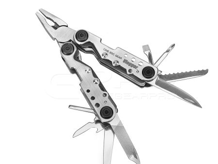 Vlogger Folding Pliers Set with Screwdrivers and Steels Utility Multi Tool For Sale